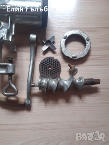 Машинка за мелене на месо, домати и други, Чехословакия, снимка 8 - Други - 52638564