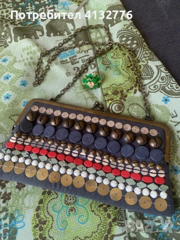 Комплект рокля, чанта и пръстен, снимка 5 - Рокли - 50906278