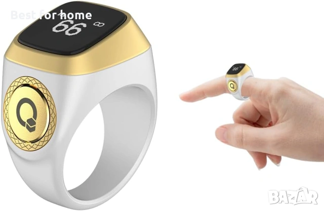 Интелигентен брояч на пръстени, интелигентен пръстен за тасбих зикр, размер 14, 18мм