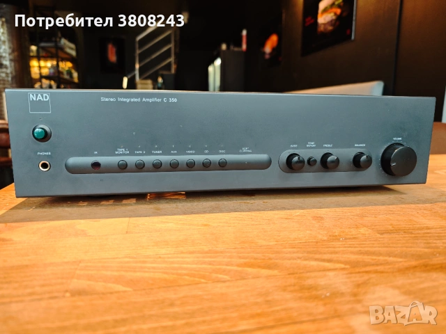 NAD C 350 легендарен усилвател, снимка 2 - Ресийвъри, усилватели, смесителни пултове - 53425273
