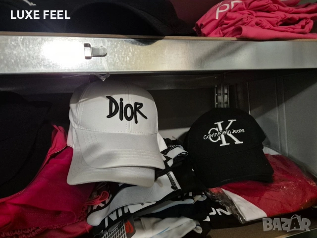 Дамски Шапки-лого Бродирано ✨CELINE ✨ PINKO ✨ DIOR✨, снимка 7 - Шапки - 50909902