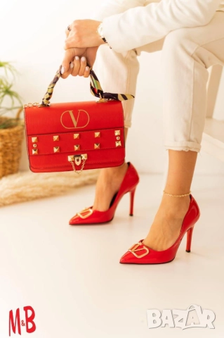 обувки на ток valentino garavani, снимка 7 - Дамски ежедневни обувки - 51457914