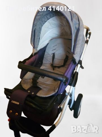 Бебешка колика ADAMEX PAJERO, снимка 4 - Детски колички - 46407001