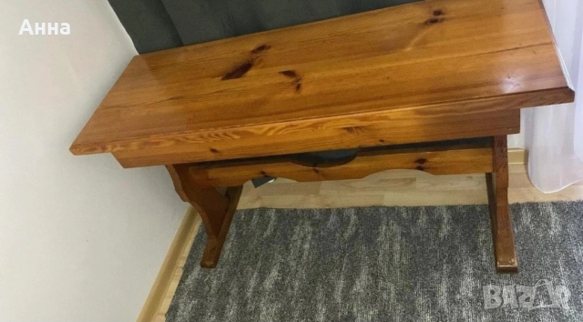 Дървена маса, снимка 2 - Маси - 52271339