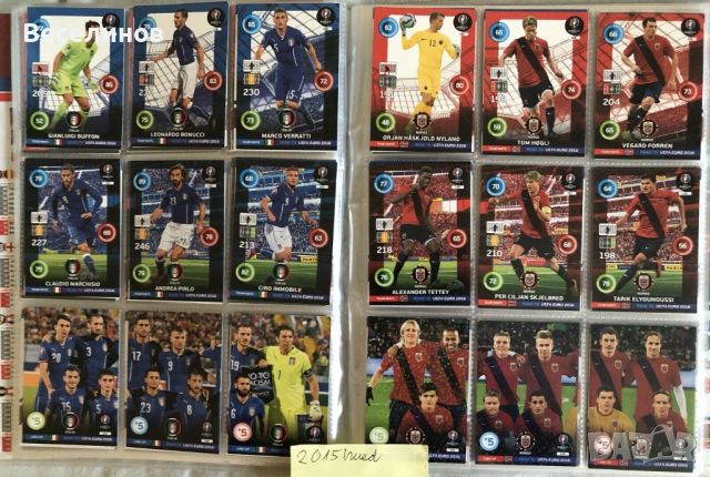  Изгодно Рядък Албум Panini Road to UEFA EURO 2016 Album Complete 333 Cards, снимка 4 - Колекции - 45374310