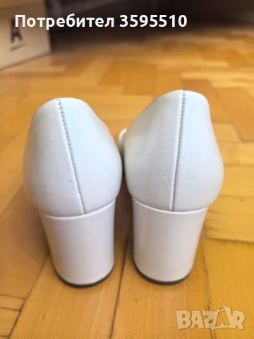 Обувки+Класна и бутикова булчинска рокля от италиански дизайнер, снимка 14 - Сватбени рокли - 49791700