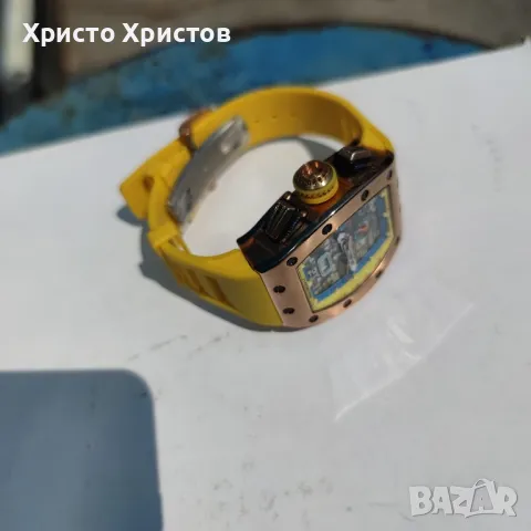 Мъжки луксозен часовник Richard Mille RM011Felipe Massa  Bronzo Limited Edition Titanium RM011

, снимка 2 - Мъжки - 46922956