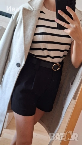 Топ Massimo Dutti нов с етикет, снимка 9 - Тениски - 53696382