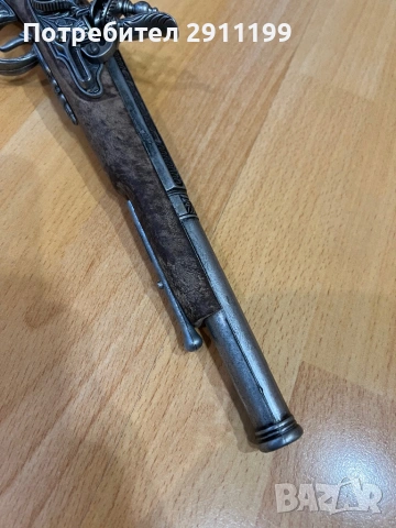 Реплика на кремъклия, снимка 3 - Антикварни и старинни предмети - 53814657