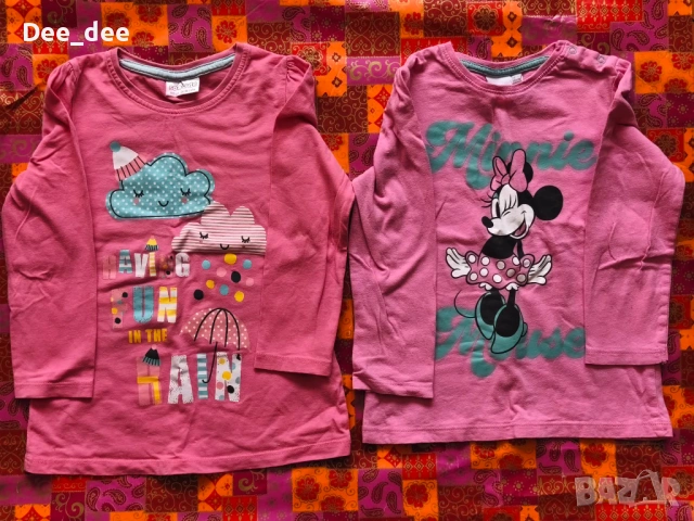 Лот пролетни дрешки за момиче р-р 98/104 - блузки, клинчета, тениски Pepco, Sinsay, Lupilu и др., снимка 2 - Детски комплекти - 53956014