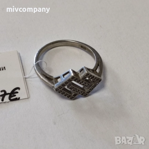 Сребърен пръстен 2.54гр., снимка 2 - Пръстени - 51738146