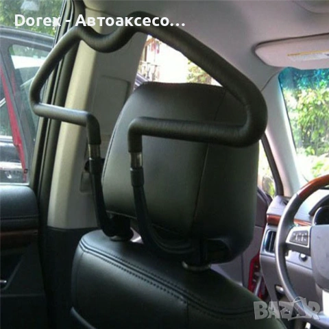 Универсална черна закачалка за дрехи за автомобил, снимка 9 - Аксесоари и консумативи - 54078462