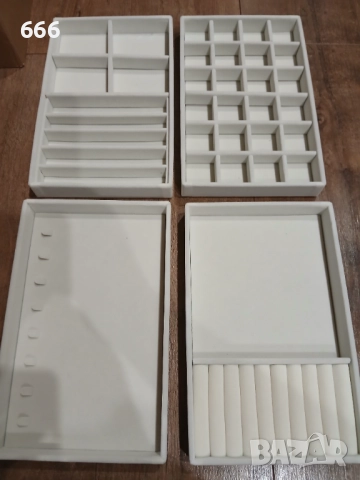 Комплект от 4 органайзера за бижута, снимка 2 - Други стоки за дома - 52912713