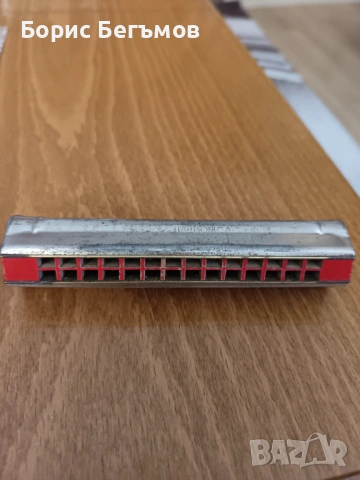 Винтидж Хармоника шестоъгълна  Shanghai China UC 030 , снимка 3 - Колекции - 53556243