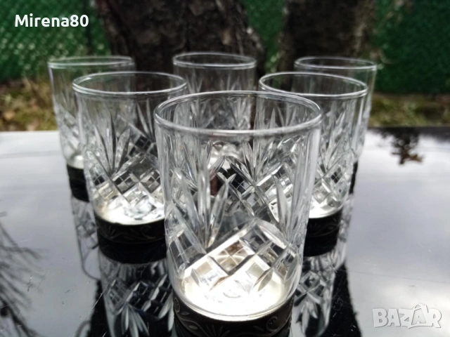 Кристален сервиз за алкохол - СССР !
