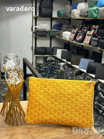 Мъжки чанти клъч Goyard , снимка 3 - Чанти - 51956906