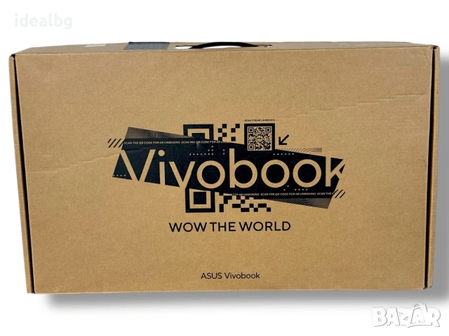 НОВ! ASUS Vivobook 15 Full HD Ryzen 5 7430U 16RAM 1TB SSD AMD Radeon