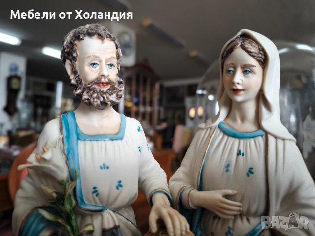 Порцеланова статуетка Capodimonte, снимка 5 - Статуетки - 50999877