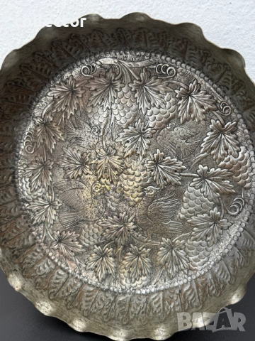 Ръчно кован / чукан османски съд. №7949, снимка 2 - Антикварни и старинни предмети - 53824835