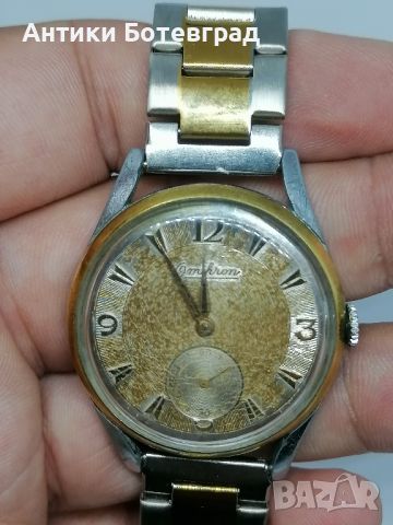 Два броя стари часовници Омикрон 1950, снимка 11 - Мъжки - 45585823