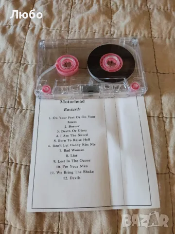 Motorhead - Bastards, снимка 5 - Аудио касети - 50397443