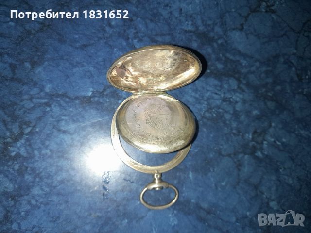 Стара сребърна рамка от часовник, снимка 8 - Антикварни и старинни предмети - 45161553