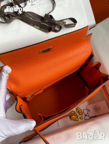 Hermes Kelly Togo 25/30 Чанта, снимка 5 - Чанти - 53619895