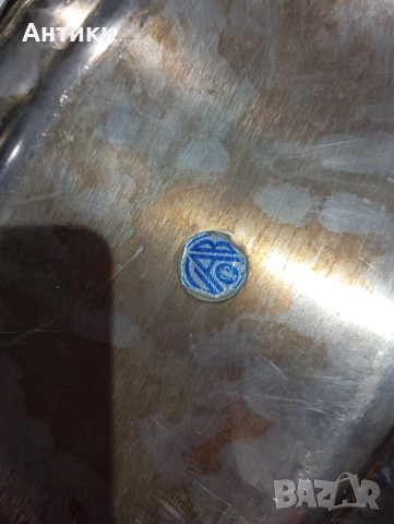 Стара посребрена табла , снимка 7 - Антикварни и старинни предмети - 52553140
