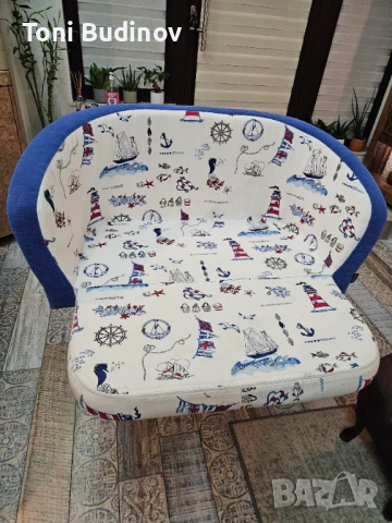 Детско канапе, снимка 2 - Дивани и мека мебел - 53699133