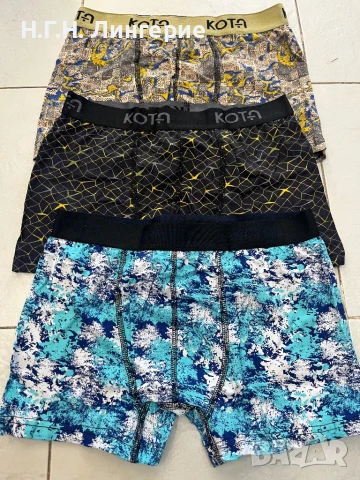 Мъжки памучни боксери, снимка 6 - Бельо - 50791417
