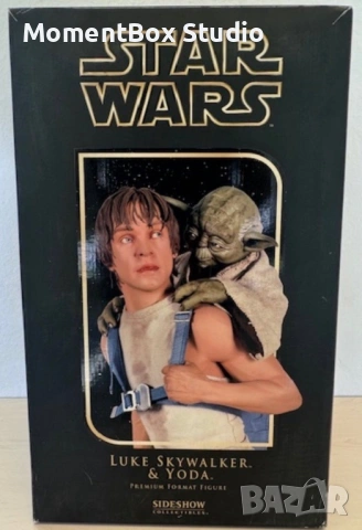 Sideshow Star Wars Luke Skywalker Yoda Premium 1/4 фигура скулптура