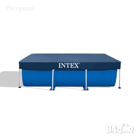 Покривало за басейн "Intex"-300x200 см./правоъгълно покривало за басейн , снимка 2 - Басейни и аксесоари - 46009162