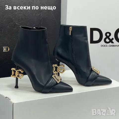 Дамски боти на ток Dolce&Gabbana Код D800, снимка 2 - Дамски боти - 47147255