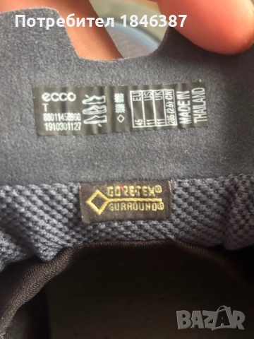 Спортни мъжки обувки Ecco Omni vent Gore - tex, снимка 5 - Маратонки - 52350374