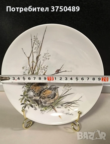 Декоративна чиния , снимка 3 - Колекции - 53469650