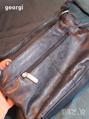 чанта от естествена кожа за през рамо Bear Design 34/3, снимка 9 - Чанти - 53932864