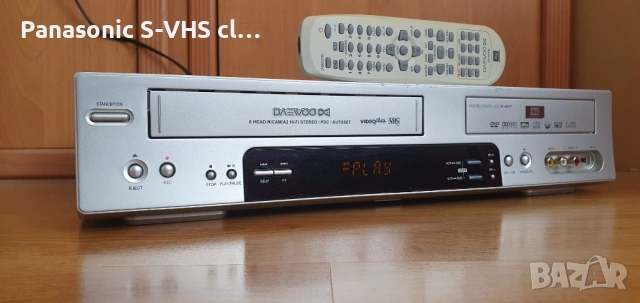 DAEWOO DF-4501P DVD-recorder VHS-recorder, снимка 3 - Плейъри, домашно кино, прожектори - 53934743