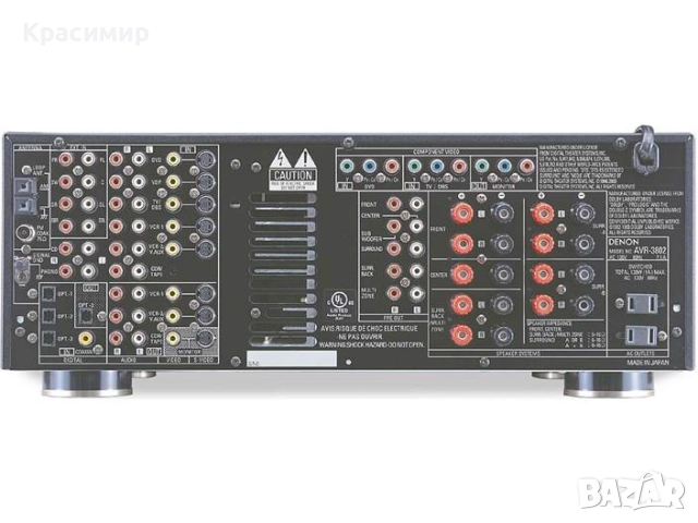 DENON AVR 3802, снимка 16 - Ресийвъри, усилватели, смесителни пултове - 52350838