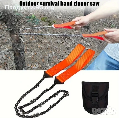 Професионална ръчна трион верига от волфрамова стомана – здрава, остра и преносима, снимка 4 - Други инструменти - 50778328