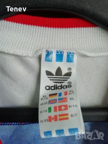 Yugoslavia 1991/1992 Adidas оригинална футболна тениска фланелка Югославия ретро , снимка 5 - Футбол - 46635635