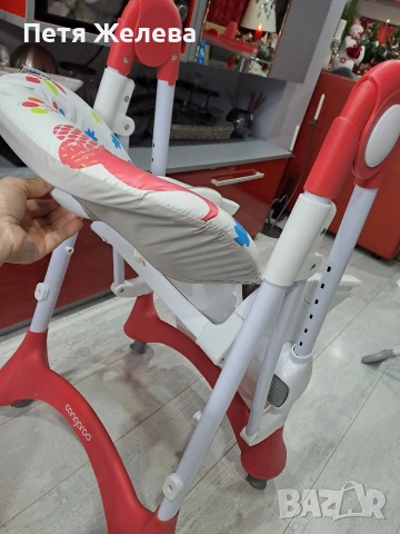 Детско столче за хранене Cangaroo Mint, снимка 12 - Столчета за хранене - 53036133