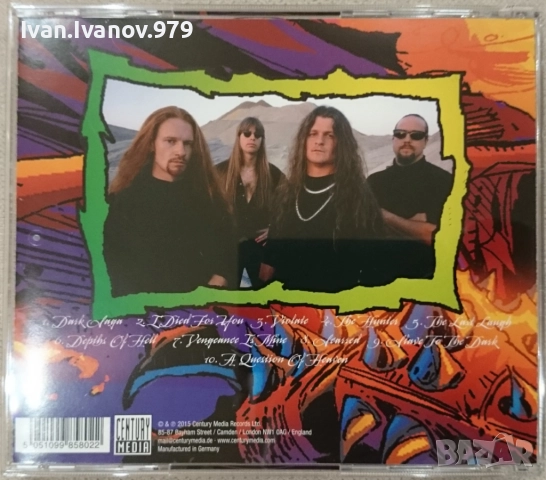 CD (Iced Earth - The Dark Saga), снимка 2 - CD дискове - 51990788