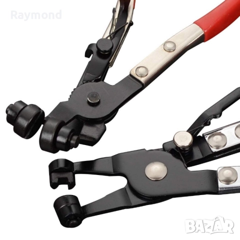 Комплект клещи за скоби на водни съединения 9 части KraftWorld – професионален, снимка 3 - Клещи - 51465339