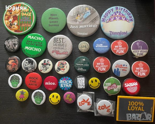 Значки колекция