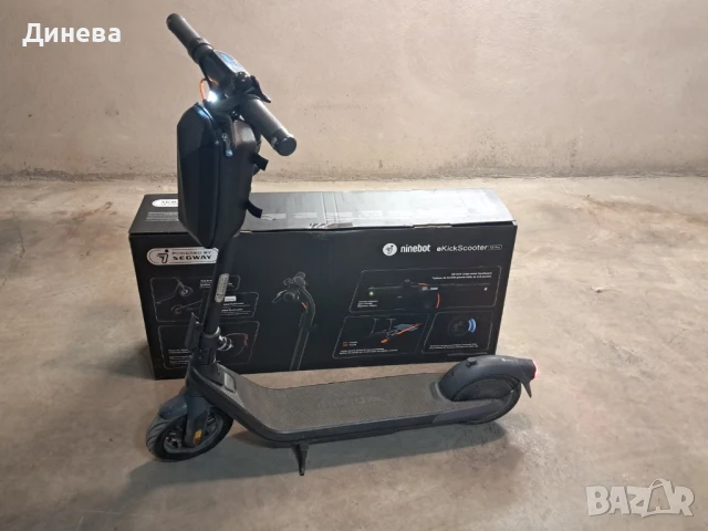 Електрическа тротинетка Segway-Ninebot Е2 Pro, 350W, до 40 км, Черна, снимка 1