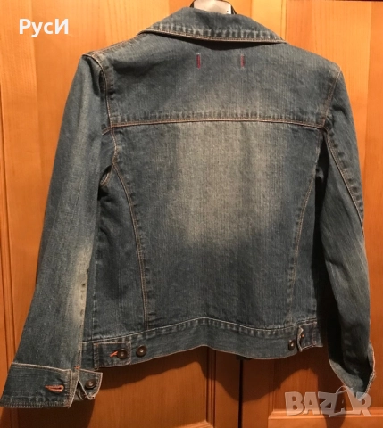 Яке деним, 140см, 10 YRS, снимка 2 - Детски якета и елеци - 51671058