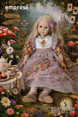 Намалена Порцеланова кукла Pauline , снимка 2 - Колекции - 52913246