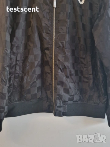 $280 Оригинално мъжко дизайнерско яке True Religion Jacket Buddha Satin Bomber Nylon Размер L, снимка 7 - Якета - 54020259