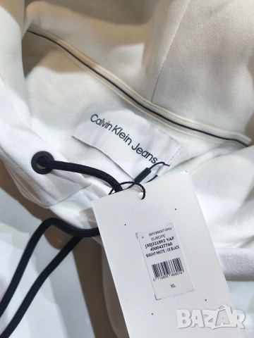 Нов Мъжки Суичър Calvin Klein Jeans Мъжки в Размер L, снимка 5 - Спортни дрехи, екипи - 53219981