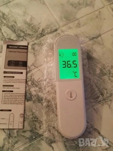 Безконтактен инфраред термометър с LCD дисплей 4 модела, снимка 3 - Друга електроника - 30815186
